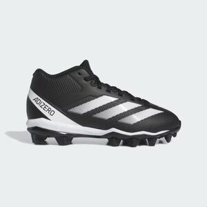 Adidas Adizero Black and White Cleats